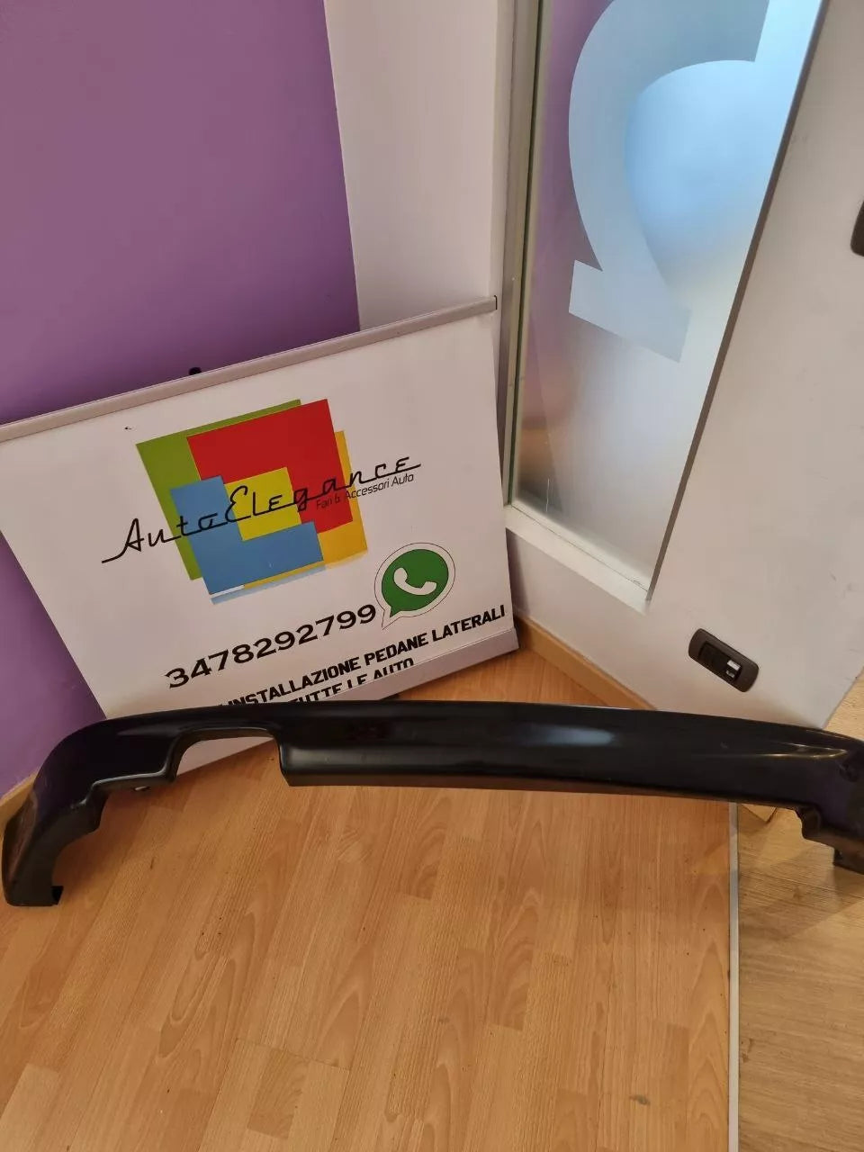 0556🔥DIFFUSORE POSTERIORE ADATTO PER VW GOLF IV 97-04 LOOK R32🔥