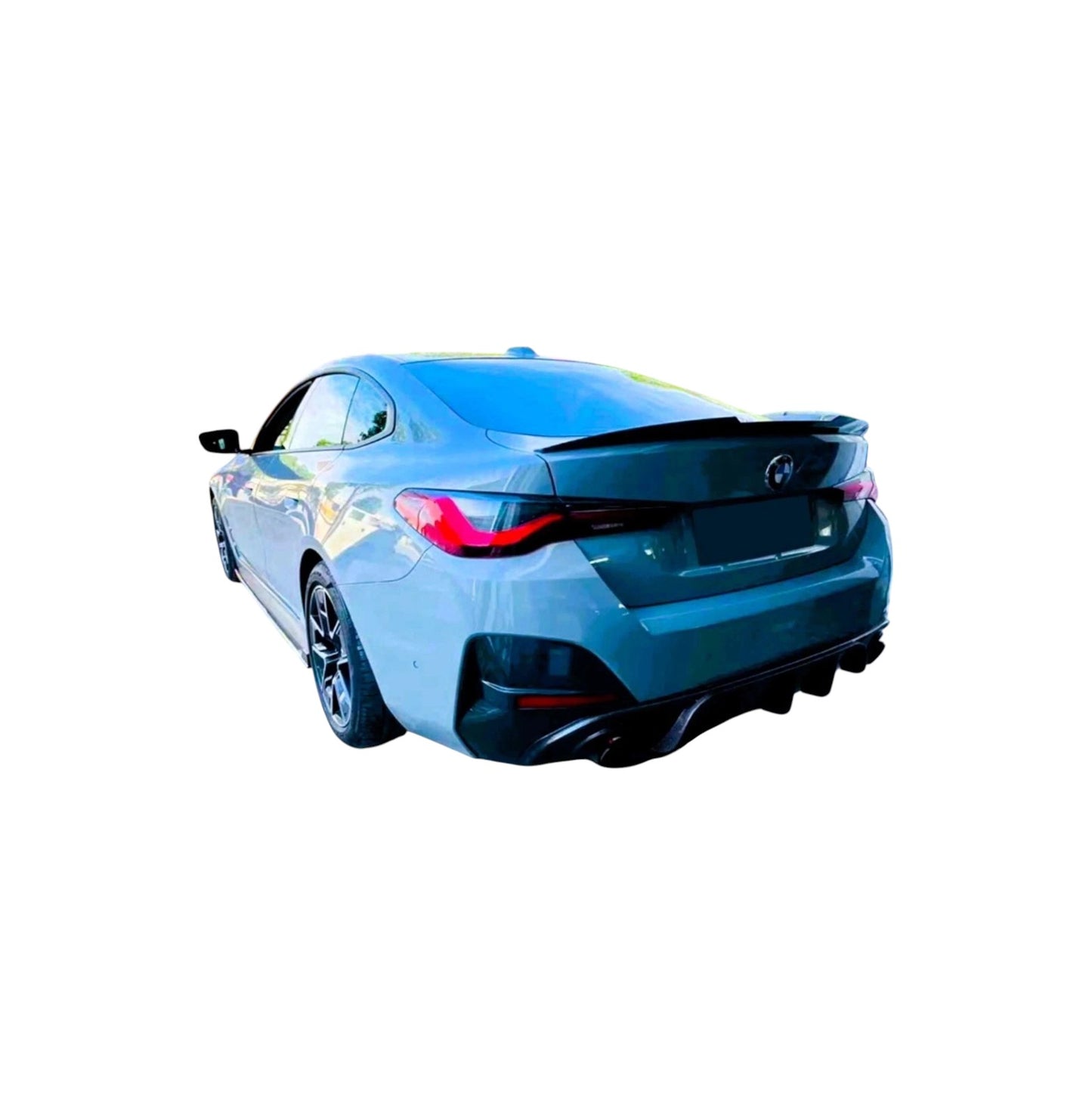 💕 Spoiler Posteriore M4 Style Nero Lucido BMW Serie 4 G26 Gran Coupé 💕