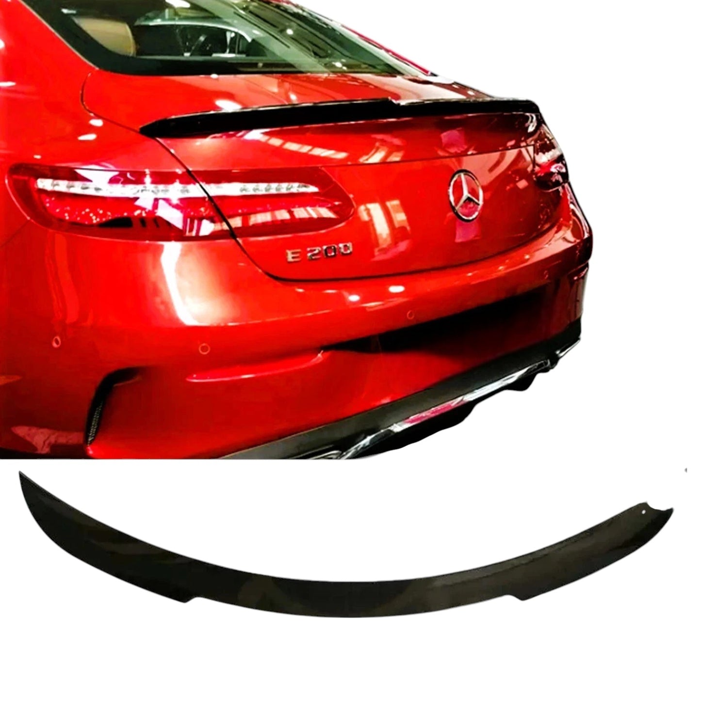 💕 Spoiler Posteriore Nero Lucido Mercedes E Coupé C238 W213 2016–2023 💕