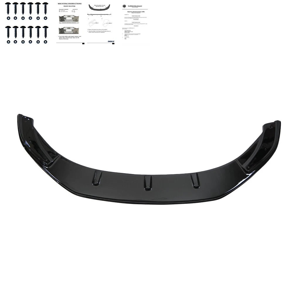 🔥 Spoiler Anteriore adatto per VW Caddy MK4 dal 2015 al 2021 🔥