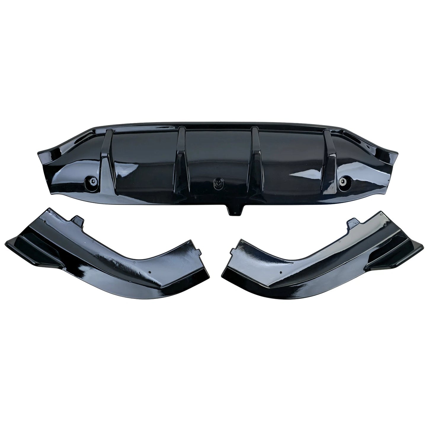 💫Diffusore Posteriore Nero Lucido per Mercedes GLC X254 SUV (dal 2022)💫