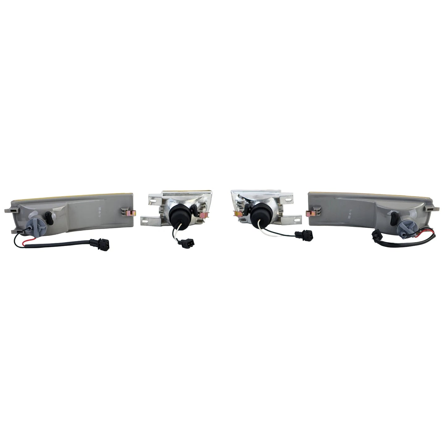 💫Set Fendinebbia in Vetro Giallo con Indicatore di Direzione per VW Golf 3 💫