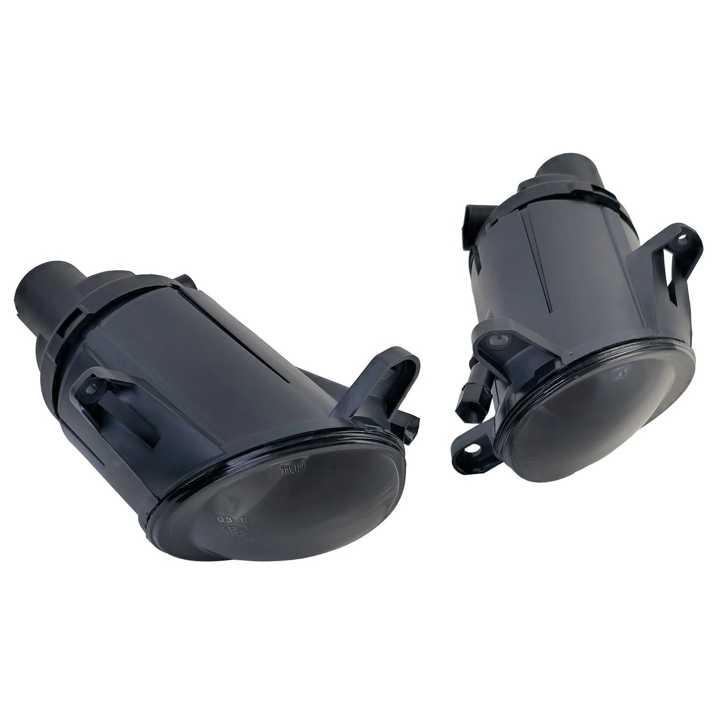 💫Set Fendinebbia in Vetro Trasparente Nero Fumo per VW Passat B5 3BG 💫