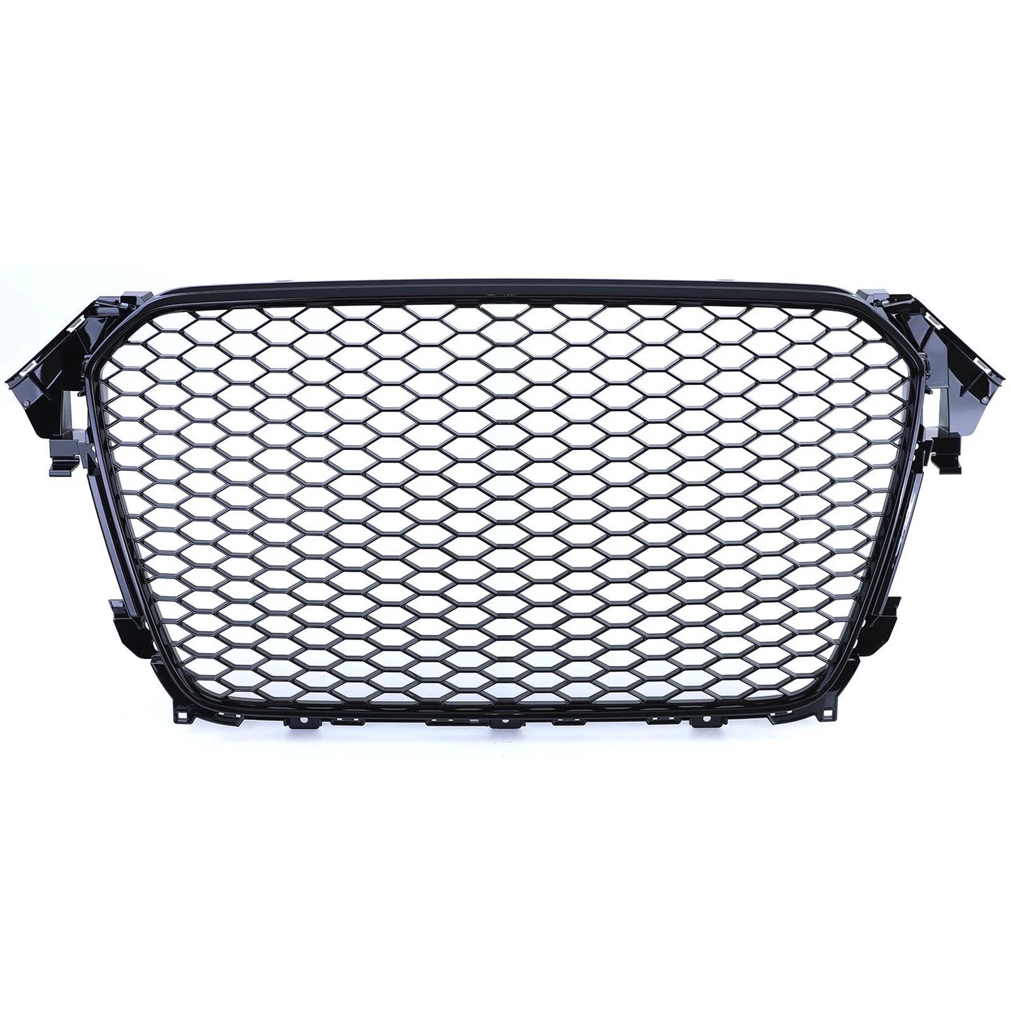 💫 Griglia Nido d'Ape Nero Lucido per Audi A4 B8 8K Facelift (2011–2015)💫