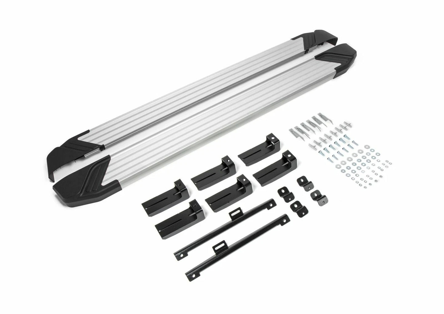 💫ART.5601 Pedane Laterale Alluminio Per Skoda Kodiaq 2017-2023 Basic RIVAL💫