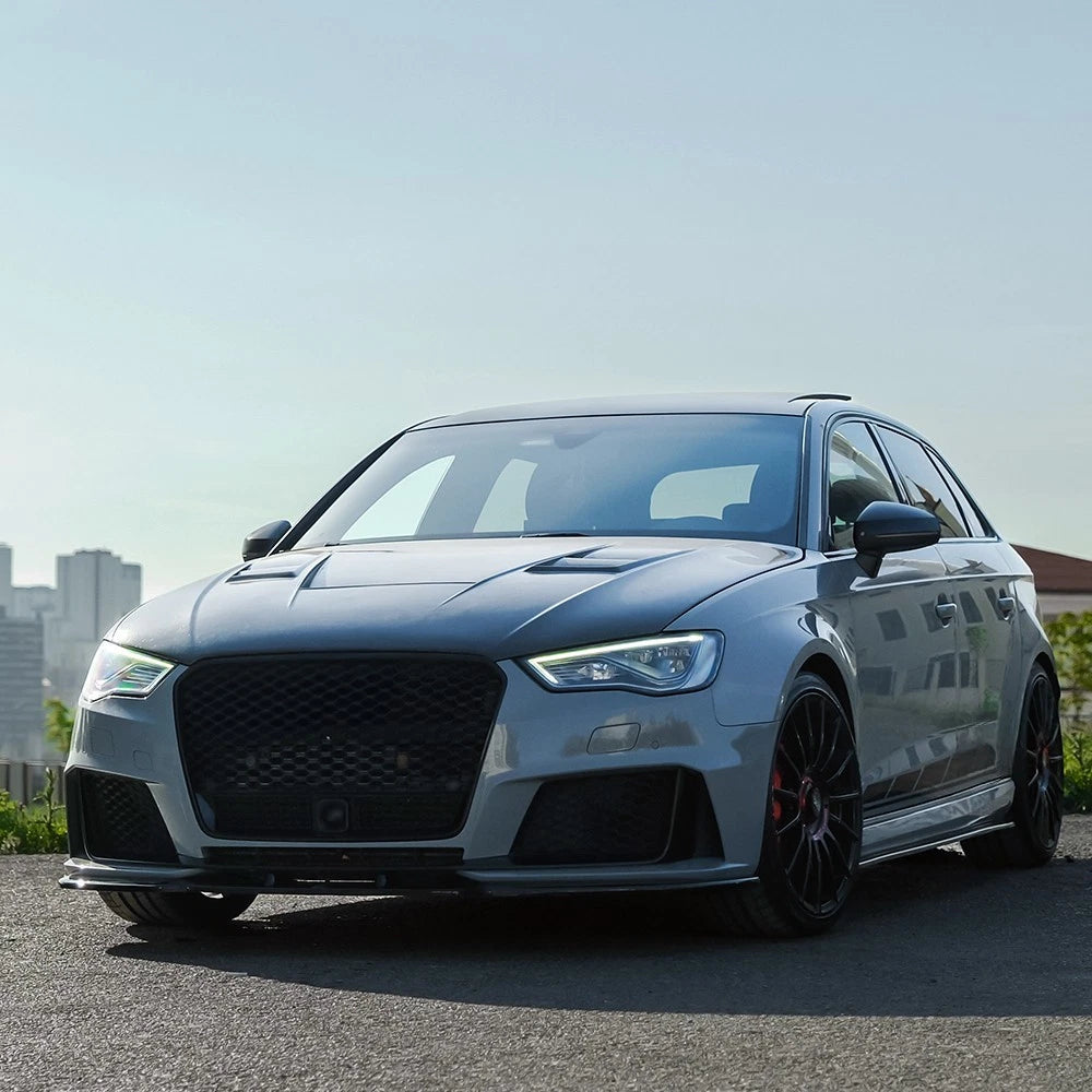 🔥ART.6385 MINIGONNE LATERALE PER AUDI RS3 8V SPORTBACK FACELIFT 2015–2020🔥