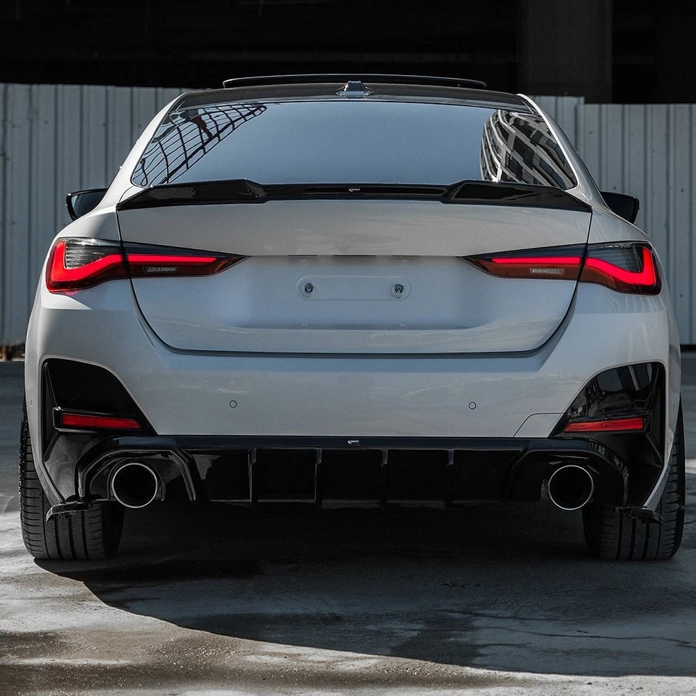 🔥ART.6452 SPLITTER POSTERIORE ADATTO PER BMW SERIE 4 G26 GRAND COUPÉ DAL 2021🔥