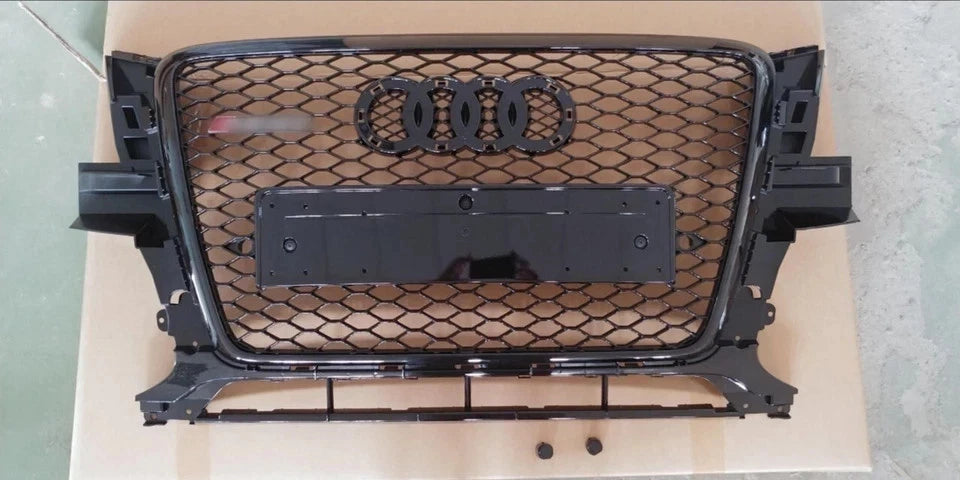 💕ART.6150 GRIGLIA NERA LUCIDA ADATTA PER AUDI Q5 8R 2008-2012 RSQ5 LOOK💕