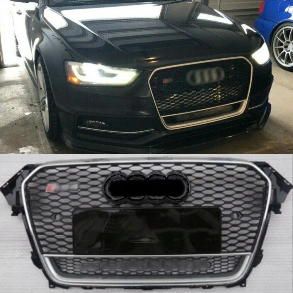 Per Audi A4 B8 2012-2015 griglia griglia a nido d'ape in RS4