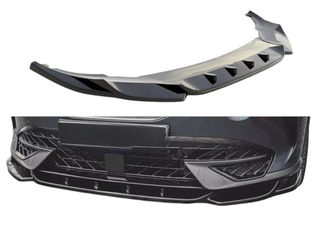 ✨SPLITTER anteriore V1 design nero lucido ABS per Cupra Formentor 2020 +✨