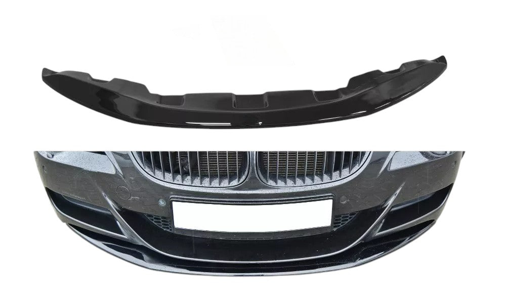 ✨SPLITTER anteriore V1 design nero lucido ABS ADATTO per BMW M6 E63 ✨