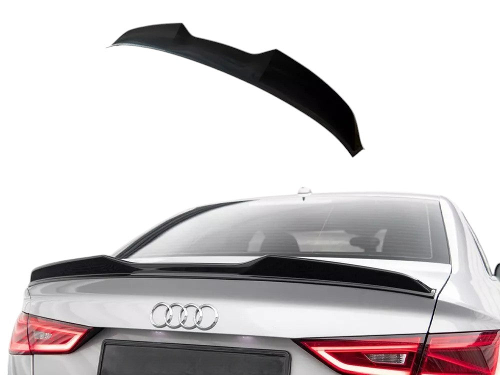 ✨SPOILER CAP SUITABLE FOR Audi A3 8V Sedan Gloss Black ABS 2013-2016✨