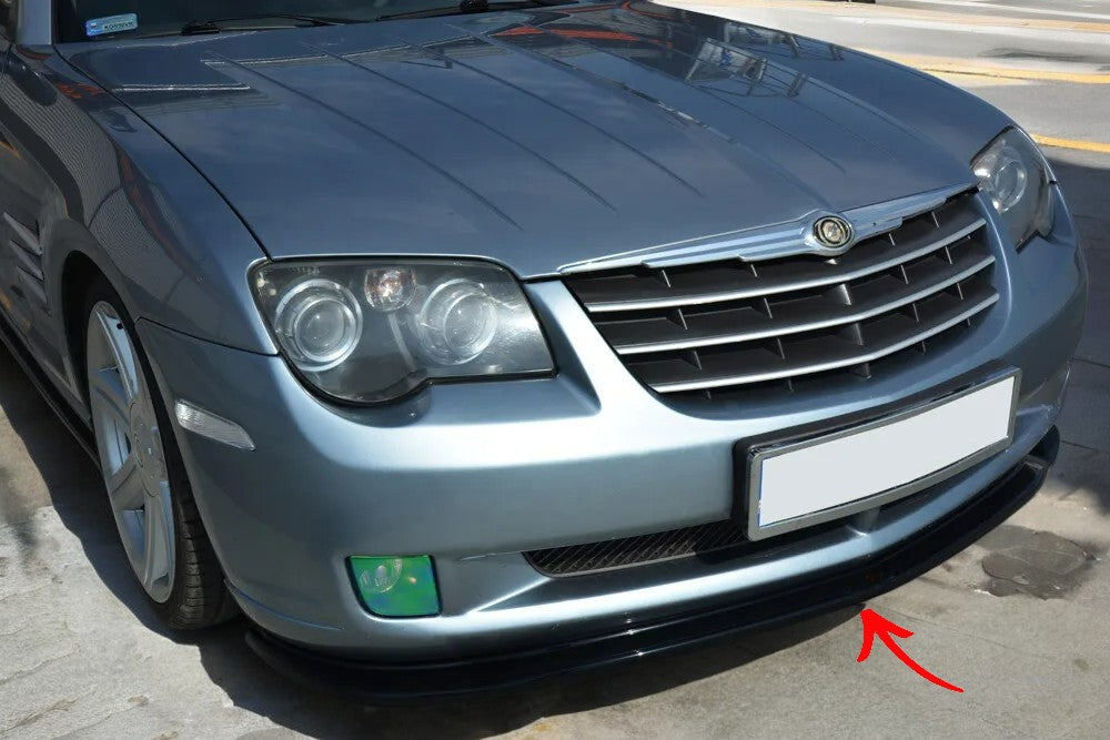 ✨SPLITTER design nero lucido ABS per Chrysler Crossfire 2003-2007✨