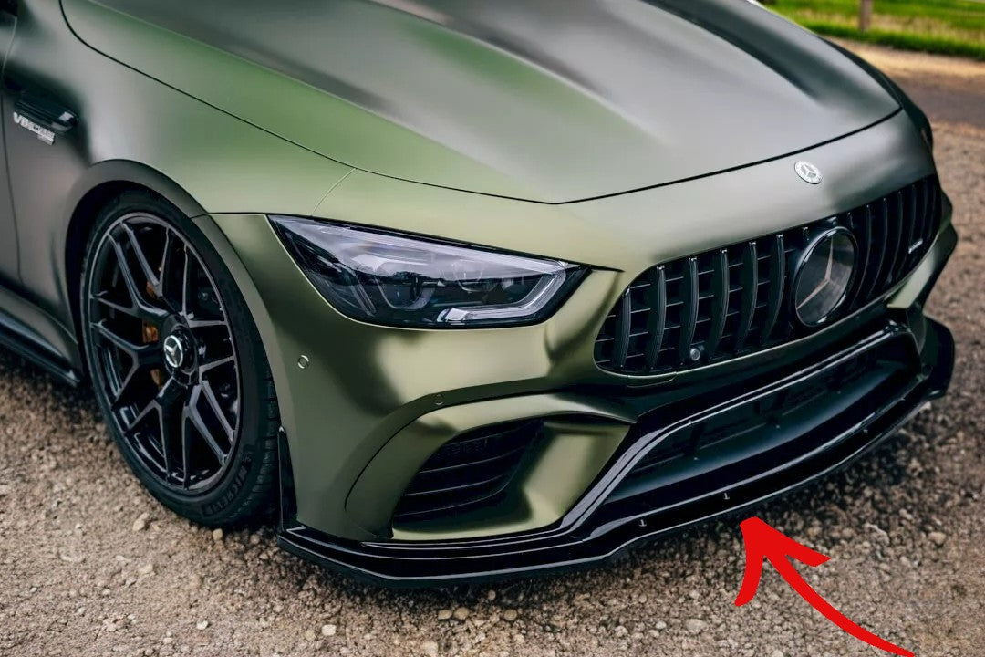 ✨SPLITTER Anteriore V2 Design per Mercedes Amg Gt 63S 4 Porte Coupe✨