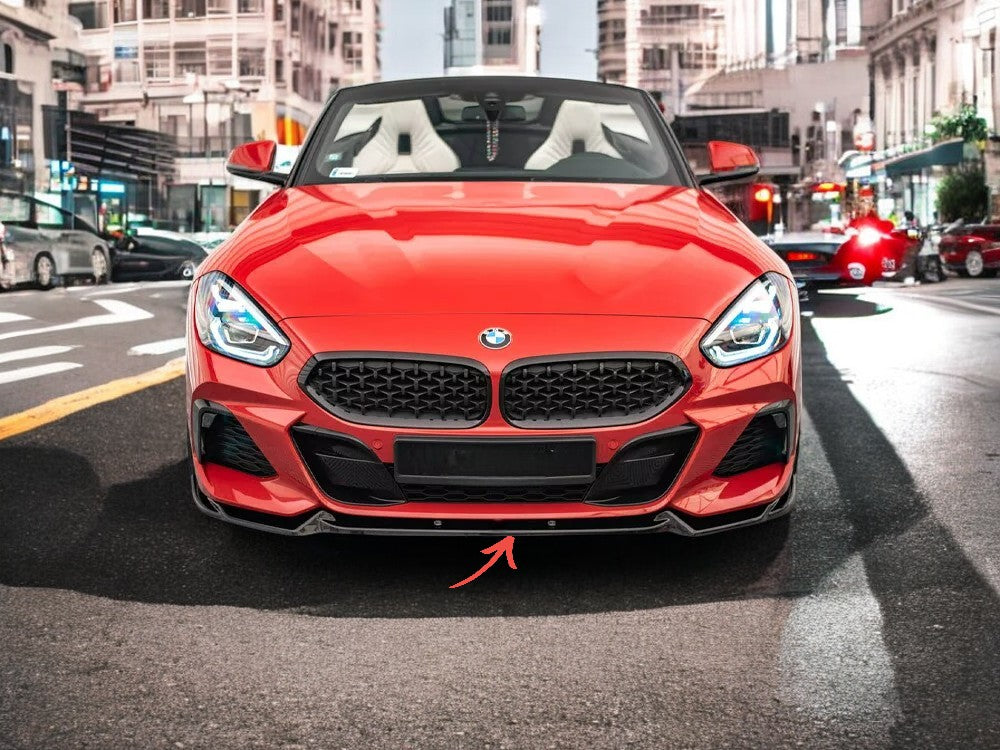 ✨SPLITTER V1 design nero lucido ABS per BMW Z4 G29 M-PACK✨