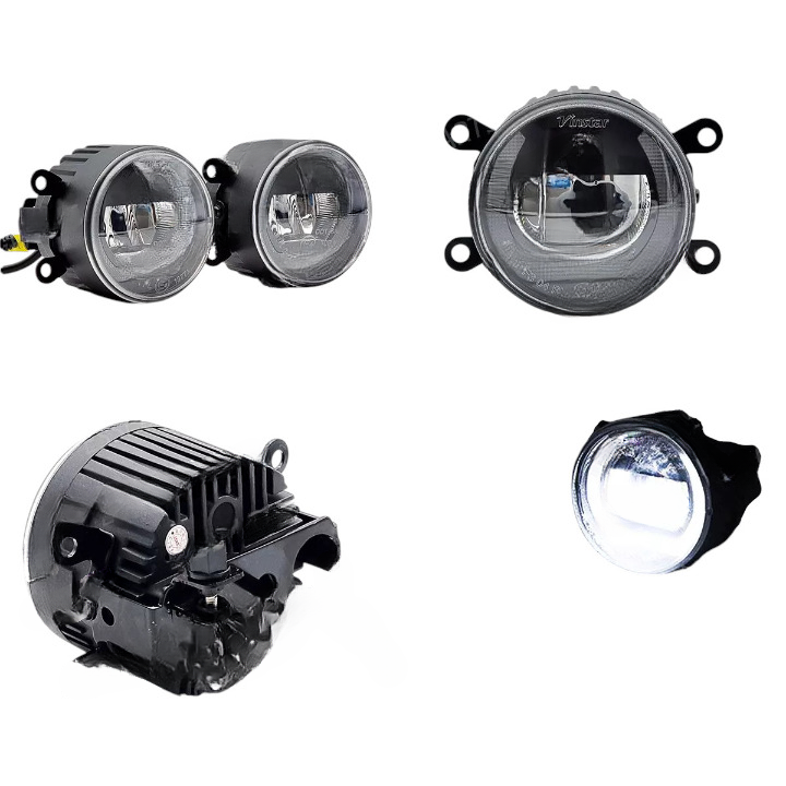 🔥SET PROIETTORI LED RENAULT LAGUNA 3 6500K NERO FENDINEBBIA + DRL LED🔥