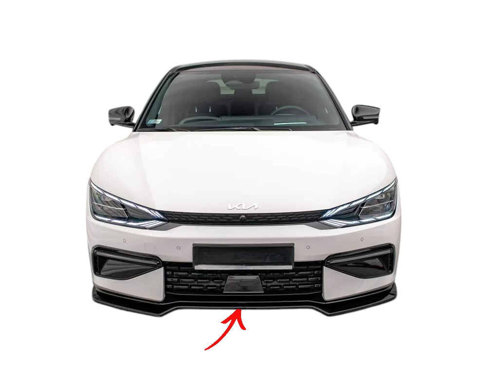 ✨SPLITTER V1 ADATTO per Kia EV6 GT-Line MK1 Nero Lucido ABS 2021+✨