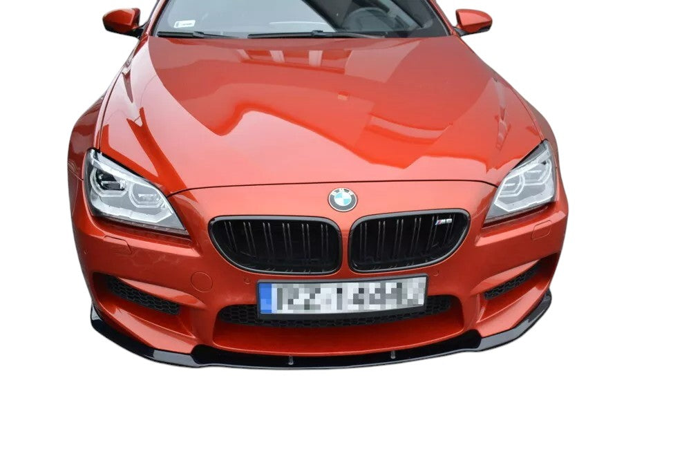 ✨SPLITTER design nero lucido ABS per BMW M6 Gran Coupe 2012-2014✨