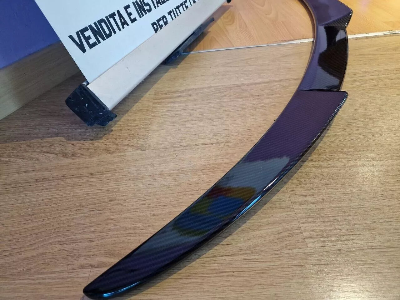 0076 SPOILER COFANO ADATTO PER ALFA ROMEO GIULIA 2015-2021 IN CARBONIO VELOCE