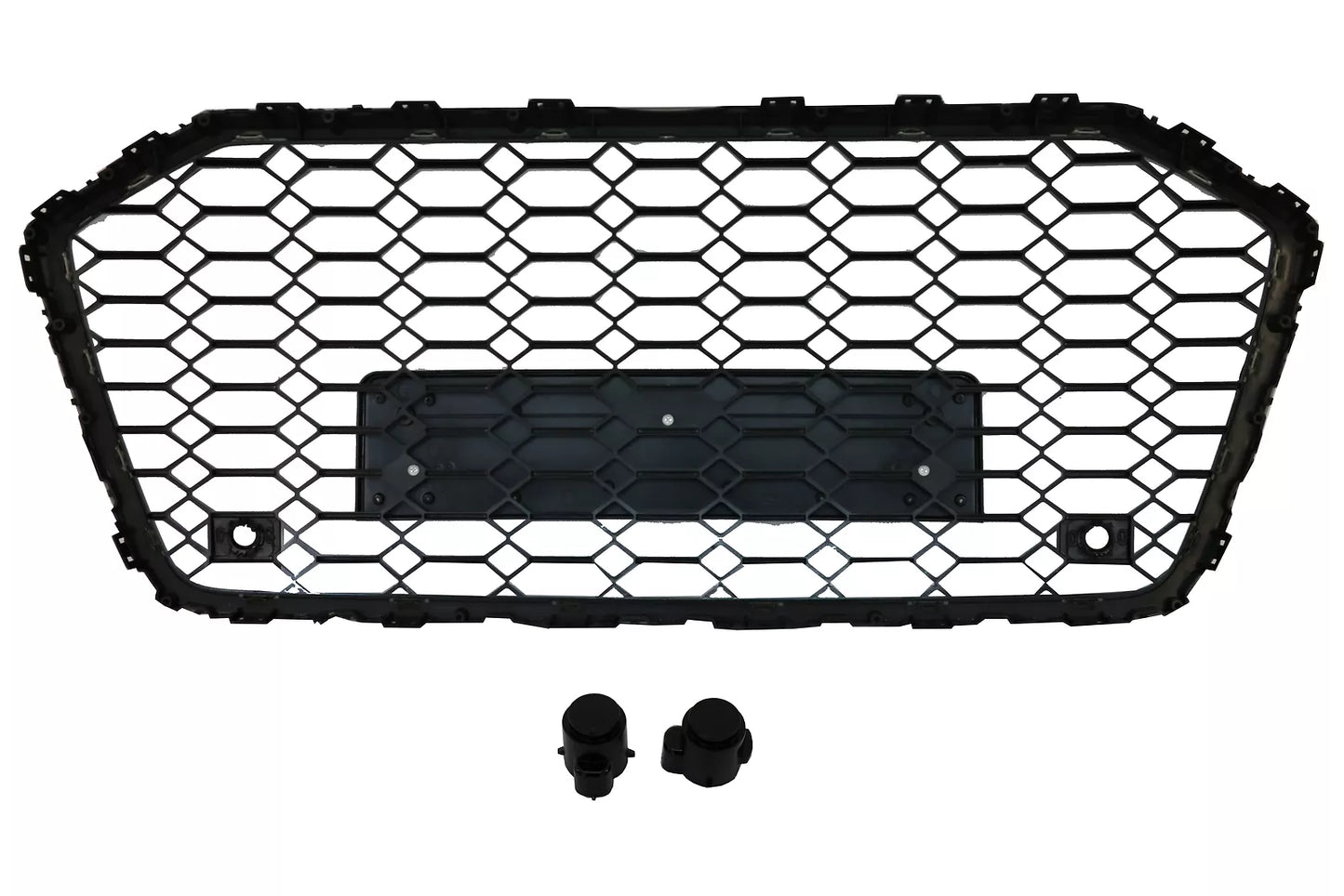 ⭐Paraurti Anteriore Griglia per Audi A6 C8 4K 18-2020 RS6 Design Calandra PDC⭐