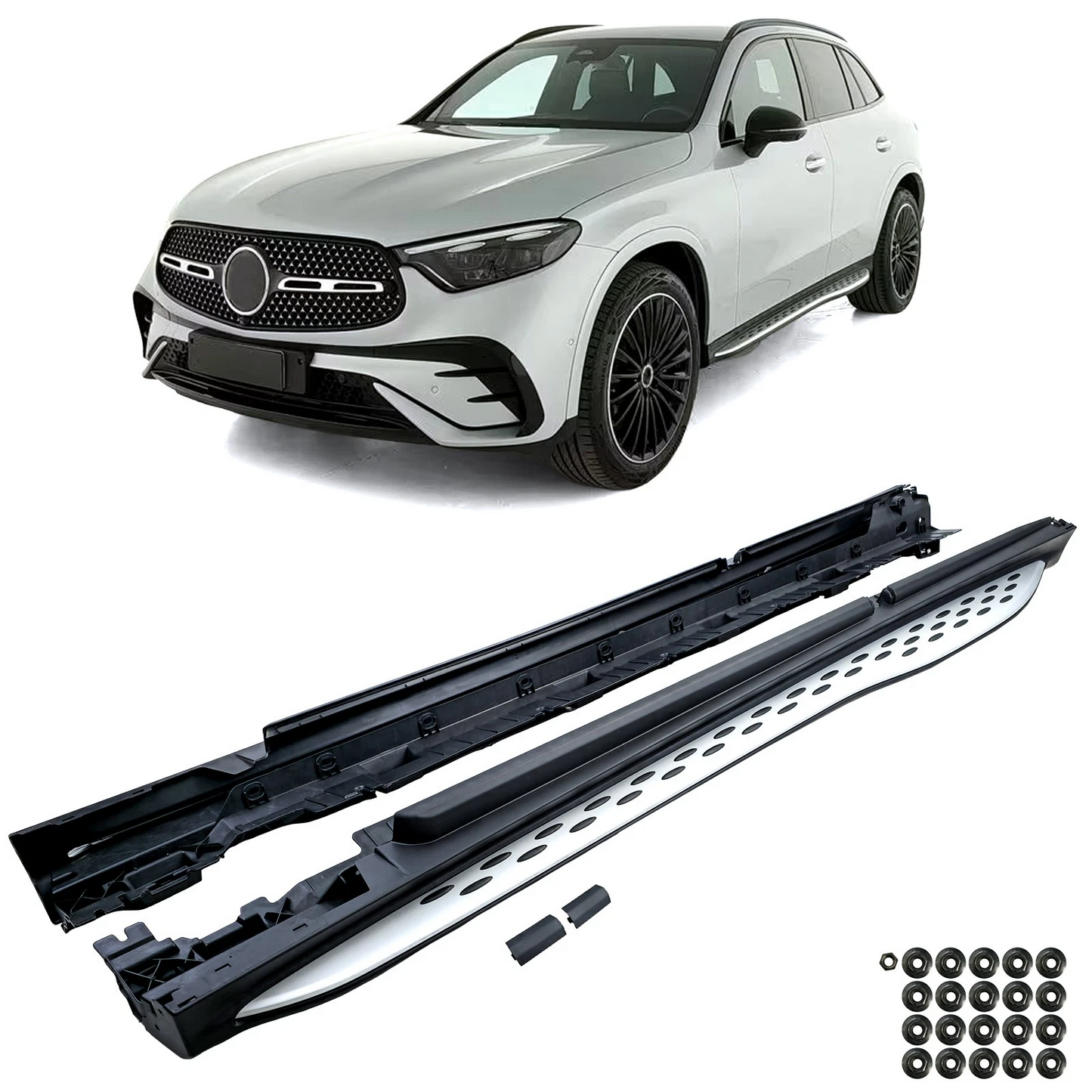 💕Pedane Protezione Laterale OE Style adatto per Mercedes GLC X254 C254 Coupe 💕