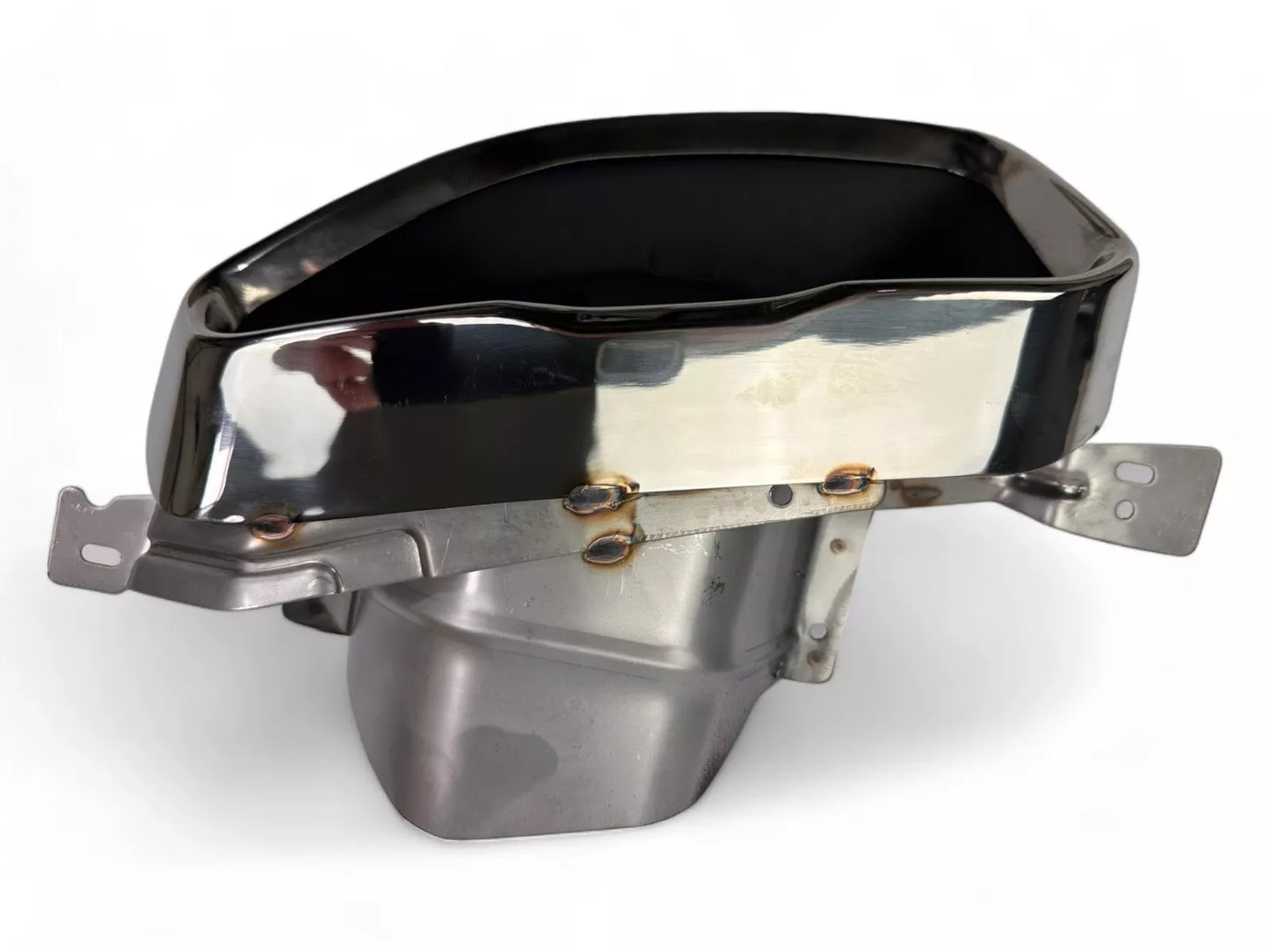 Diffusore + terminali di scarico(CHROMO)ADATTO PER BMW SERIE 3 G20 / G21 LCI