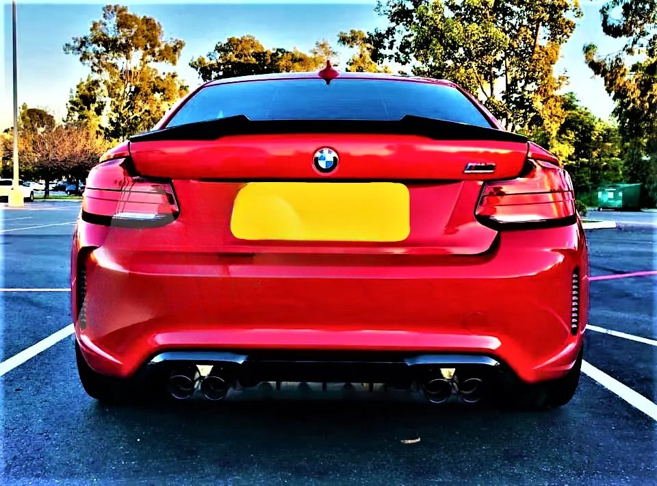 😎Glossy Black Rear Spoiler Suitable For BMW 2 Series M2 F22 F87😎