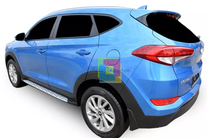 PEDANE LATERALI ANTISCIVOLO - SOTTO PORTA PER HYUNDAI TUCSON TLE dal 2015+