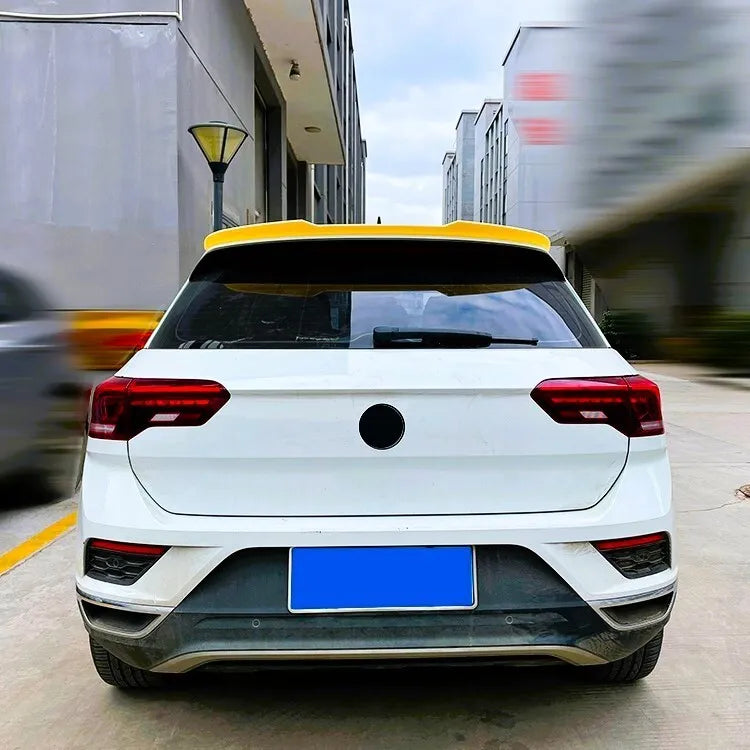 😍Glossy black rear spoiler suitable for VW T Roc R 2017 +😍
