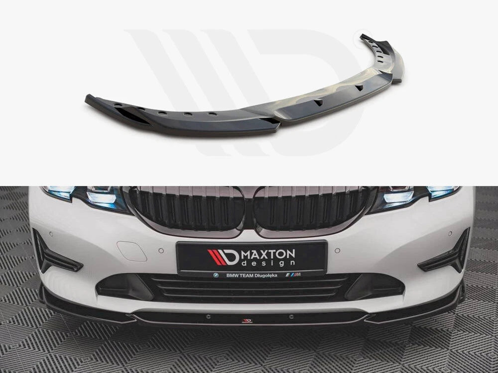 ๐ Splitter adatto per BMW 3 G20/G21 nero lucido ๐