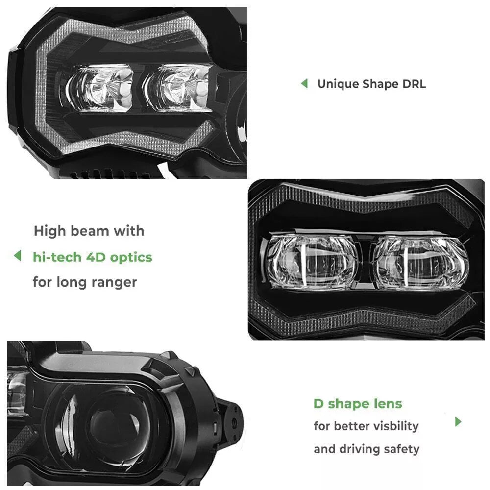 🔥Faro LED E24 – BMW F 650 / F 700 / F 800 GS – F 800 R🔥