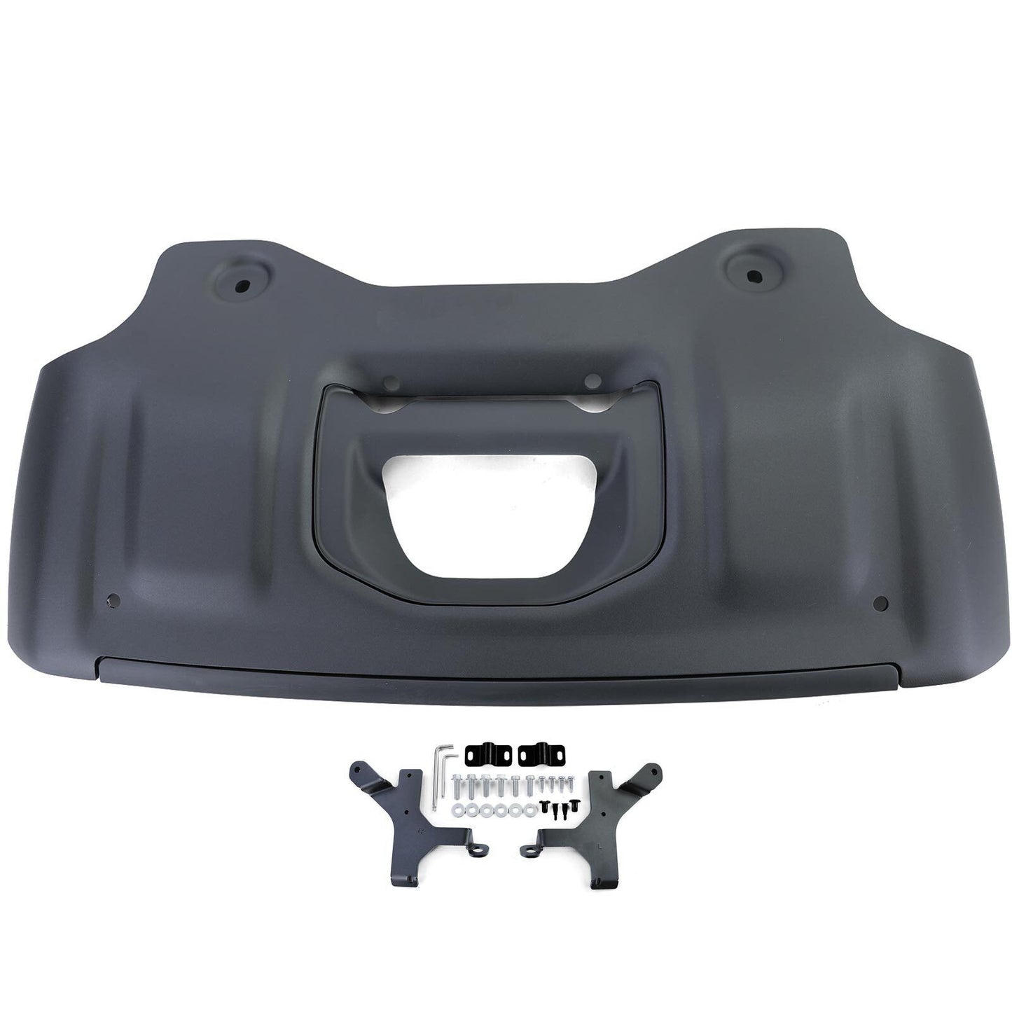 Protezione antincastro in alluminio nera per Land Rover Defender L663 90 110 dal 2019