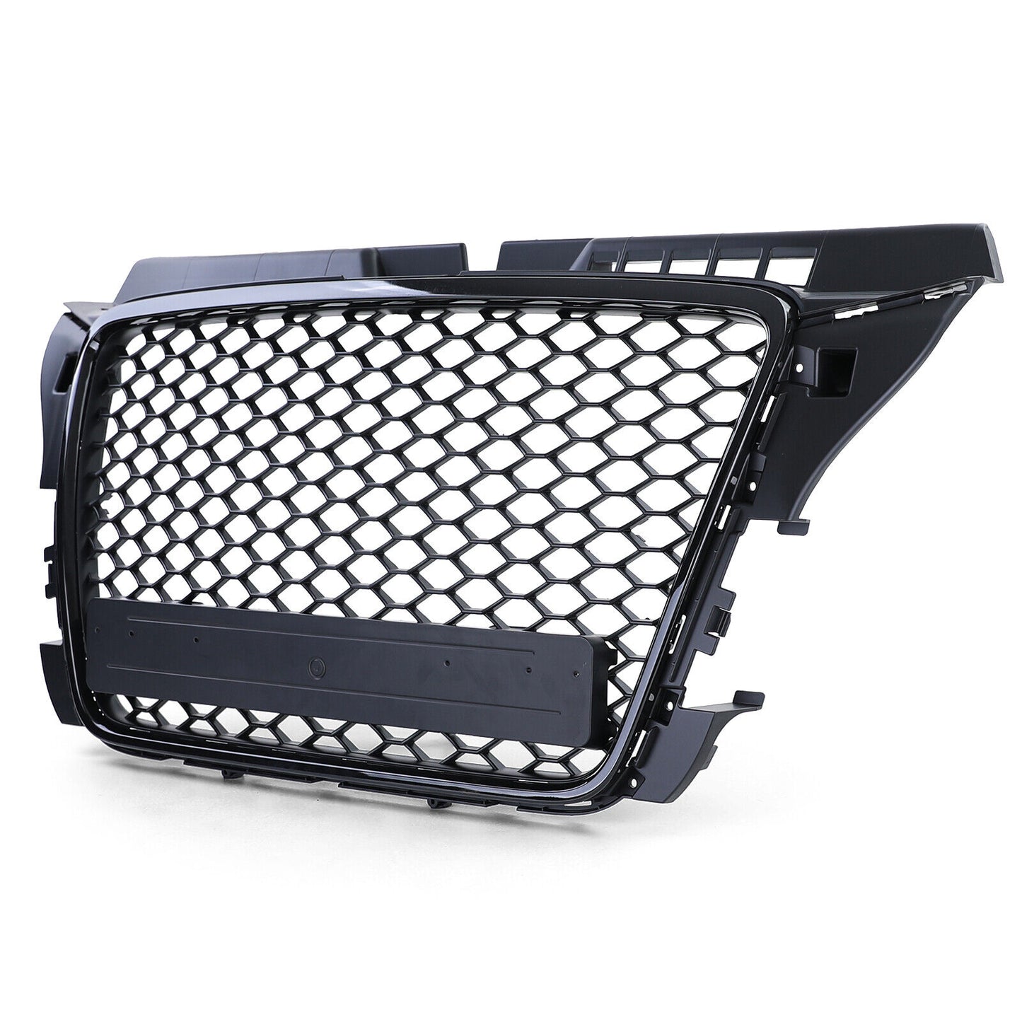 Griglia radiatore a nido d'ape look sportivo nero lucido opaco per Audi A3 8P