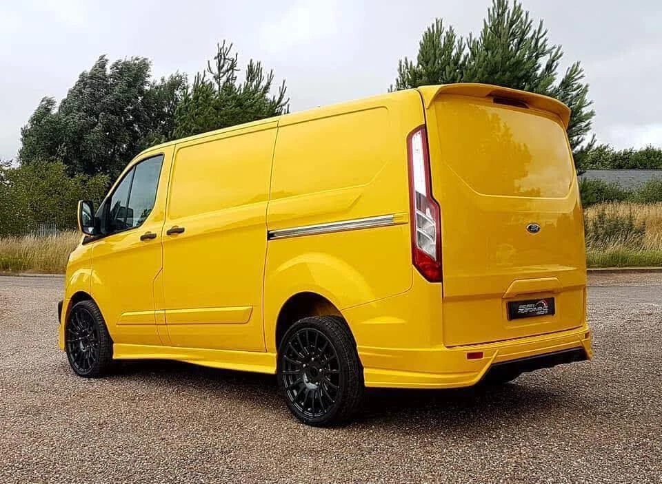 FORD TRANSIT CUSTOM 13-23 GONNE LATERALI RS LWB (SOLO PER PASSO LUNGO)-