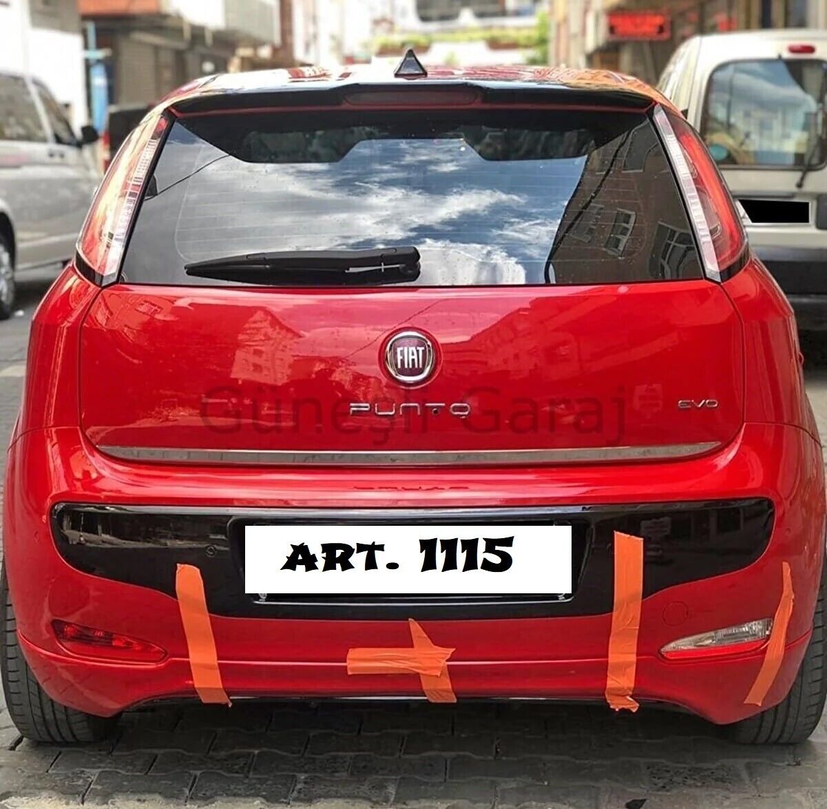 1115 FIAT PUNTO EVO DIFFUSORE ABS SOTTO PARAURTI POSTERIORE