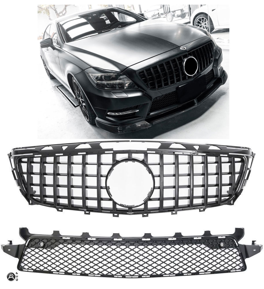 Griglia sportiva per Mercedes W218 CLS 2011-2014 PANAMERICANA AMG GT OPTIK
