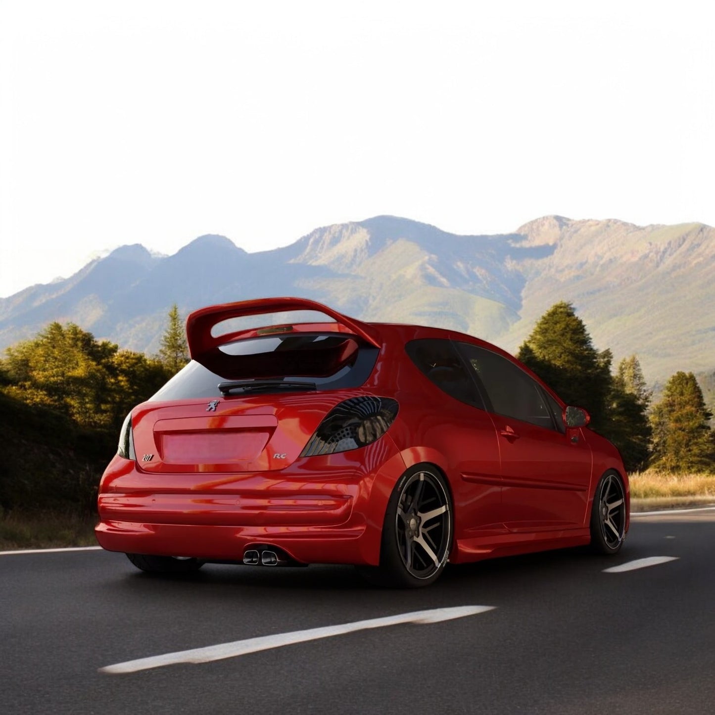 ❤️🔥SPOILER ADATTO PER PEUGEOT 207( 2006-2012 )❤️🔥