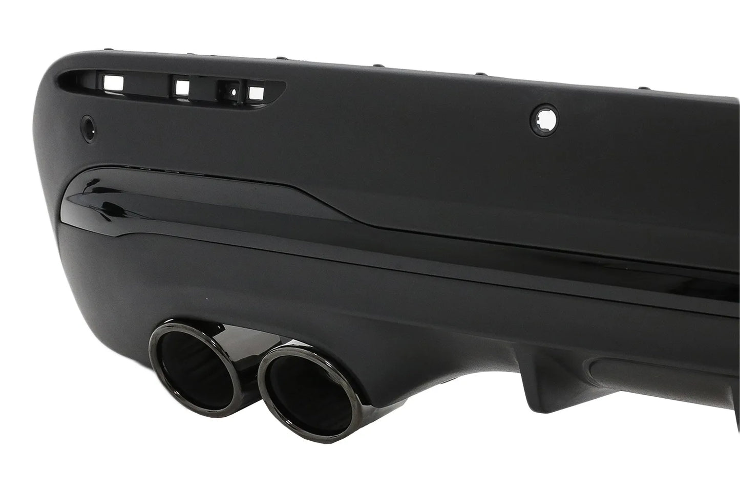 😍Diffusore nero Punte Scarico per Mercedes GLA SUV H247 Sport Line Aero 45S 😍