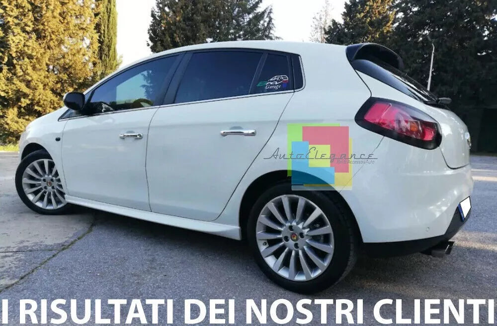 SPOILER TETTO ADATTO A FIAT BRAVO II 2006-2016 ALETTONE POSTERIORE SPORTIVO ..