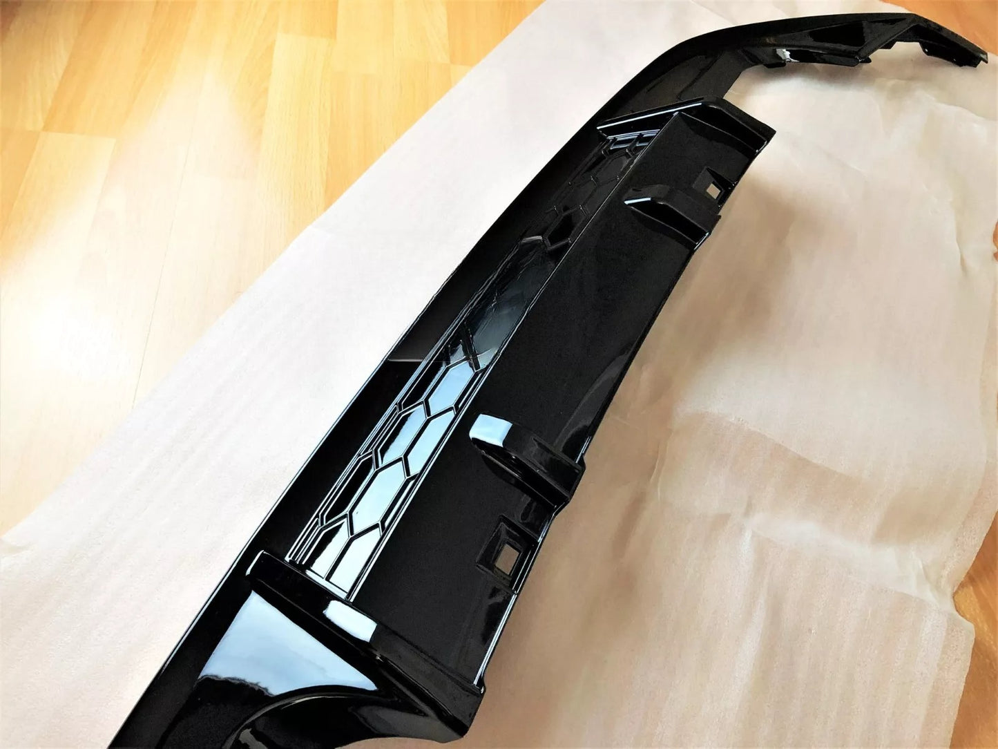 😍Carbon Fiber Diffuser Fit For VW Golf TSI TDI MK7 2013-16😍