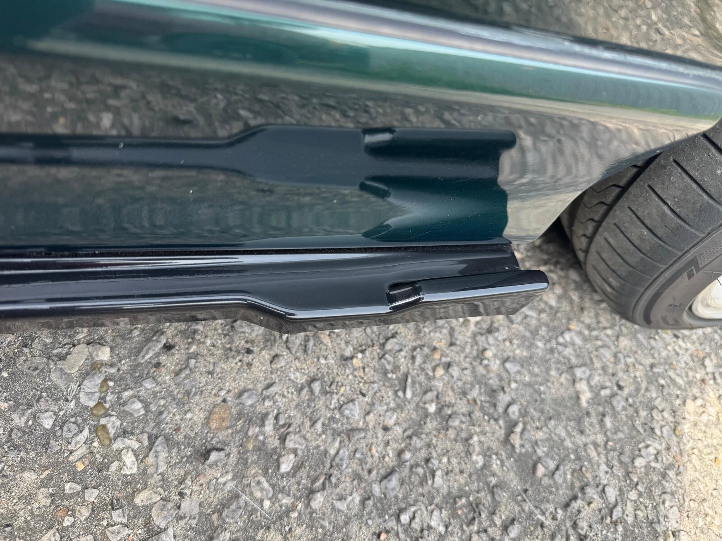 💫 Minigonne Laterali in ABS Nero Lucido per BMW Serie 3 E36 (1991–1999) 💫