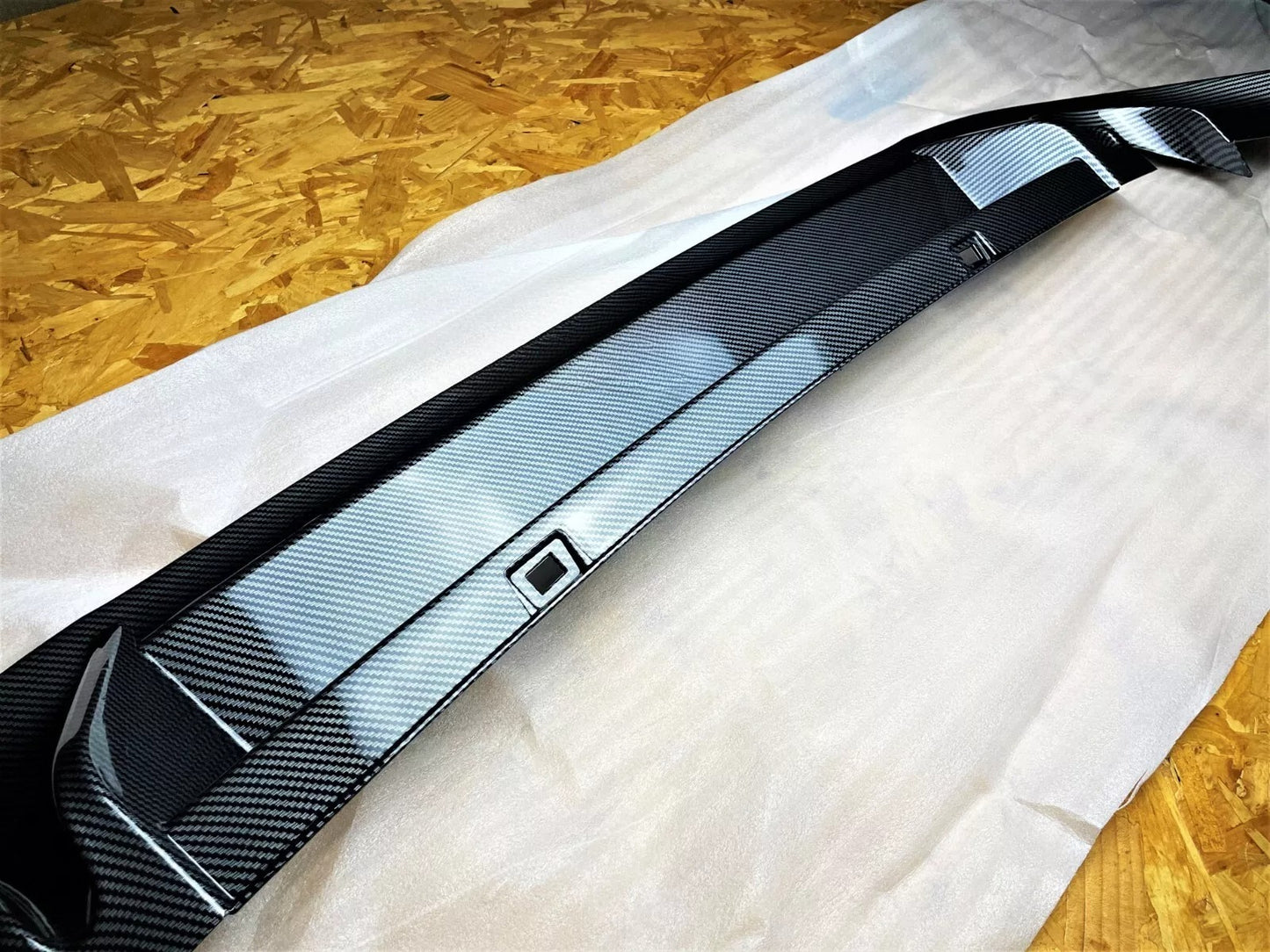 ⭐ Carbon Fiber Diffuser Fit For VW Golf GTD MK7 2013-2016 ⭐