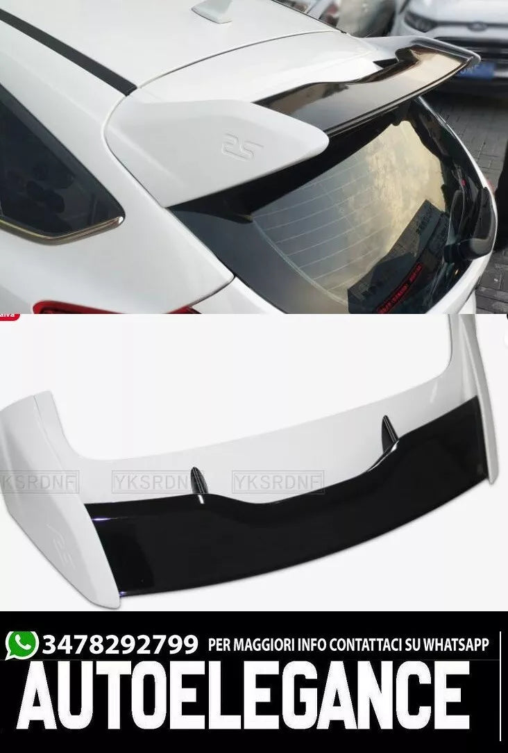Alettone Ford Focus III MK3 5 porte 2011-2018 spoiler posteriore tetto RS ABS