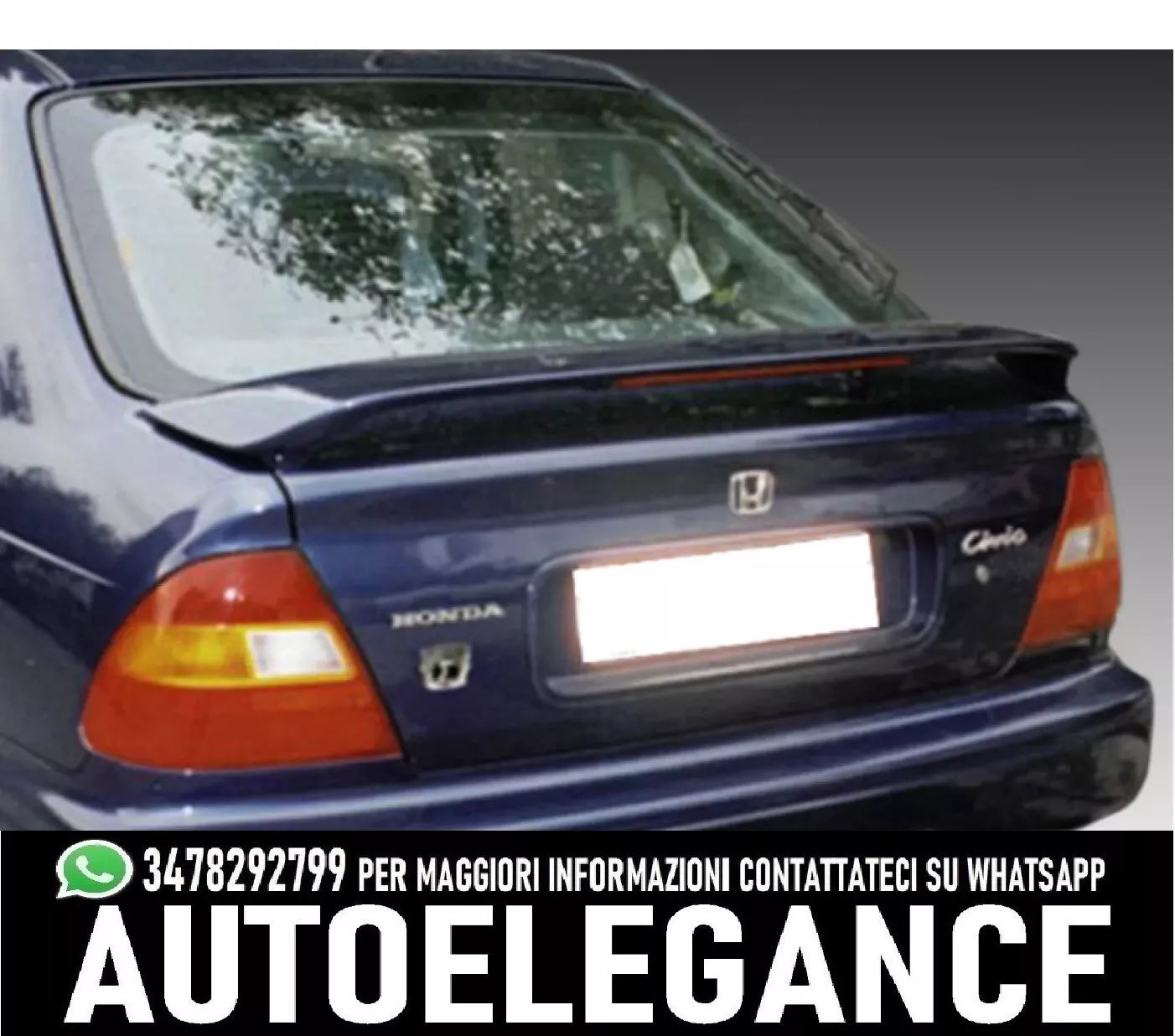 Spoiler Bagagliaio Honda Civic Mk6 5 porte (1995-2000)