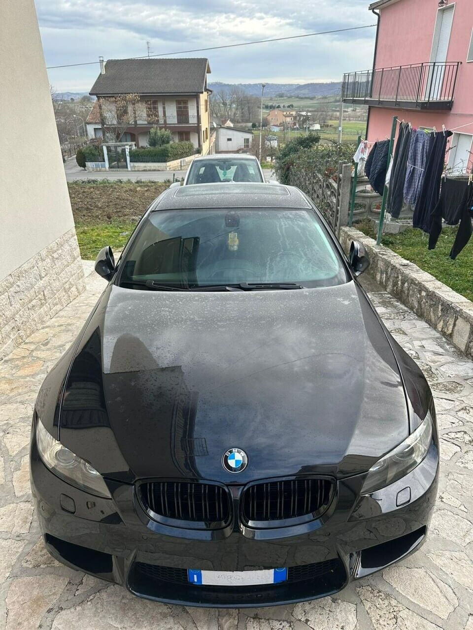 SPLITTER SUITABLE FOR BMW 3 SERIES E92 E93 M3 2006-2010 GLOSS BLACK LOOK