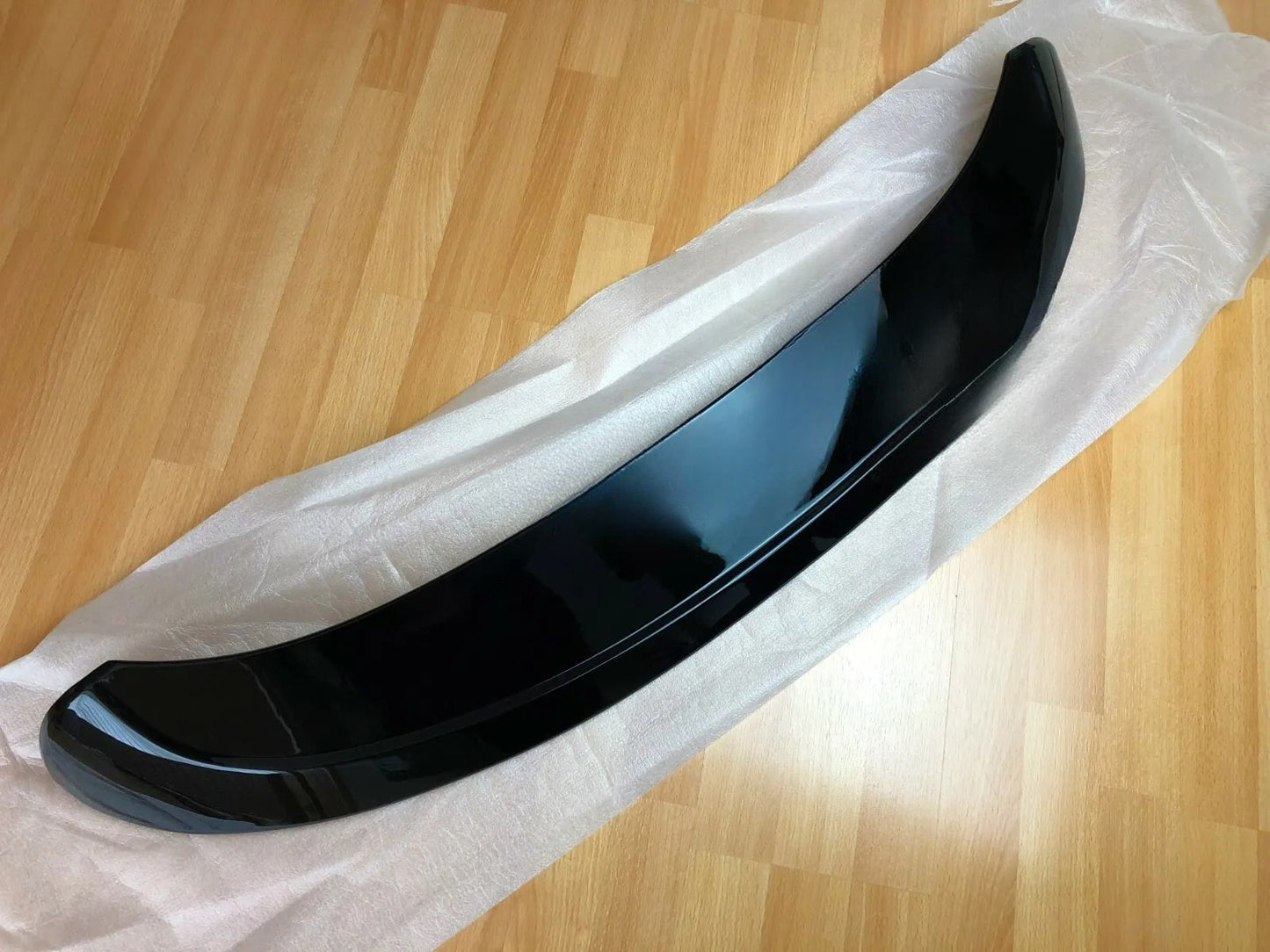 Spoiler nero lucido adatto per VW Golf MK6 TSI TDI 'GTI R R20 Style' 2008-13