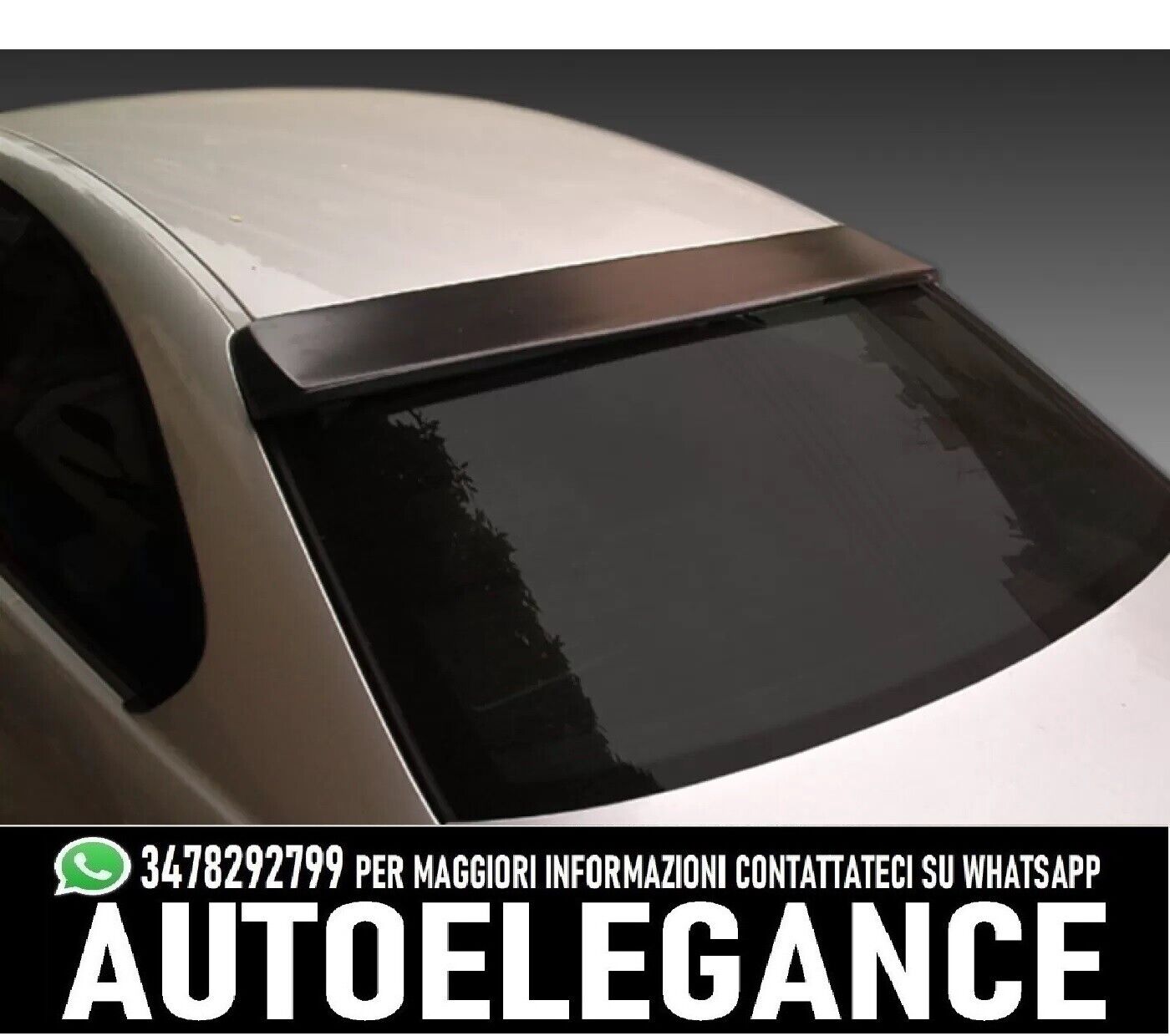 Spoiler Tetto BMW Serie 3 E46 Coupé