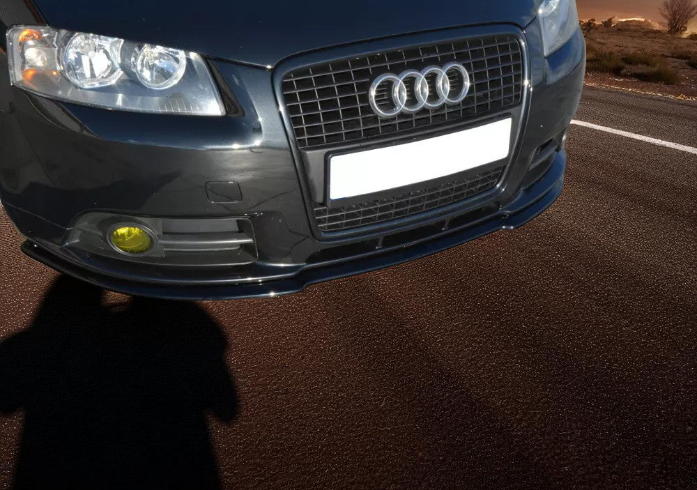 🔥Splitter Anteriore in ABS Nero Lucido per Audi A3 8P Sportback 05-08 🔥