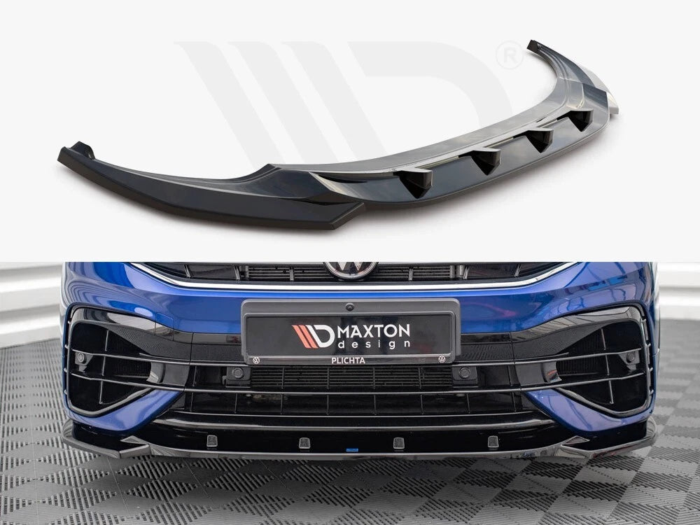 💕Splitter adatto per VW TIGUAN R/R-LINE MK2 Facelift nero lucido 💕