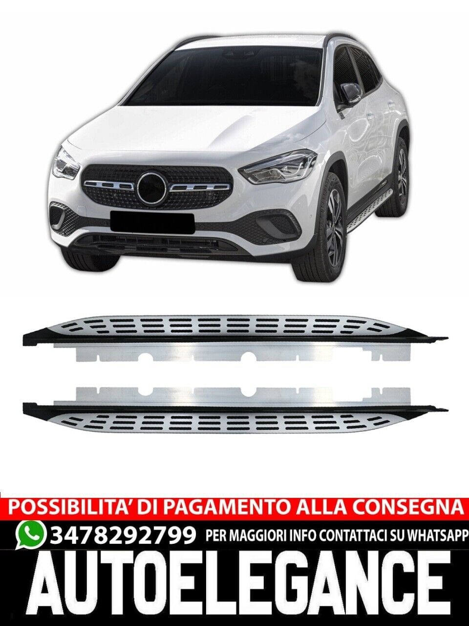 MARCHEPIEDS DE SUIL for MERCEDES GLA H247 from 2024+